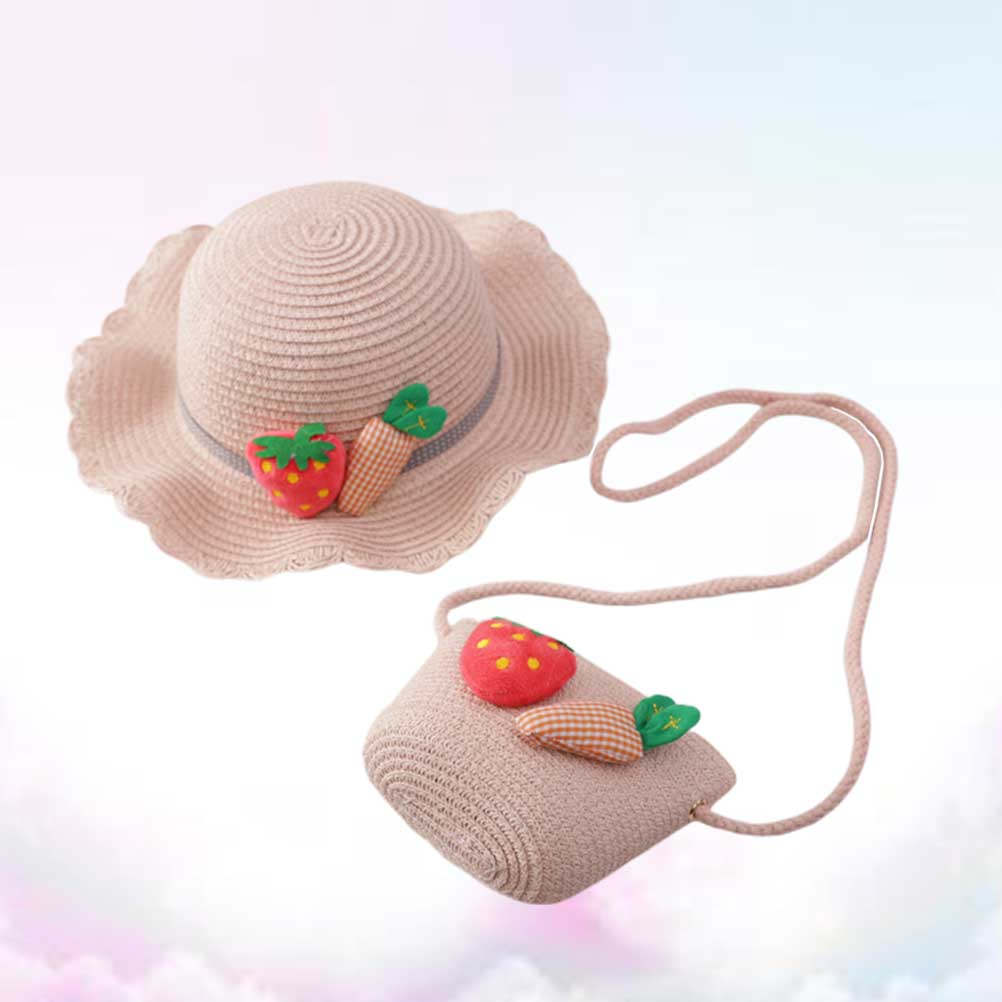 Sun Hat Wide Brim - 1 комплект детской соломенной шляпы с
