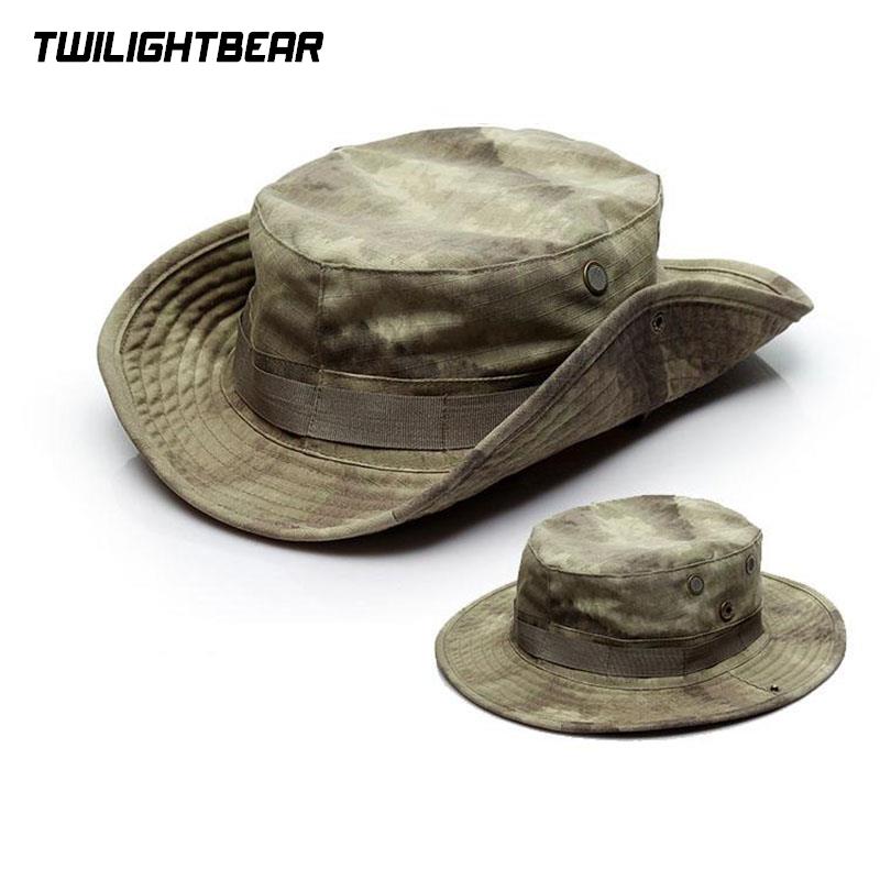 Boonie Hat Tactical - Высокое качество, утолщенная камуфляжная шляпа Boonie,