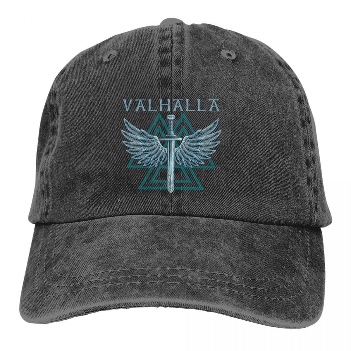 Golf Cap Dad - Мужская бейсболка с эффектом потертости, скандинавские