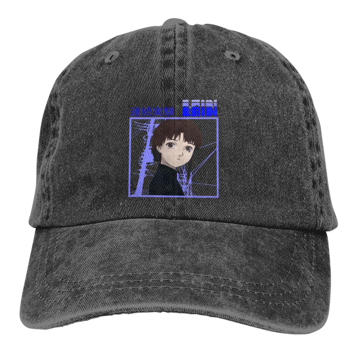 Golf Cap Dad - Промытая Мужская Бейсболка, синяя кепка-бейсболка с