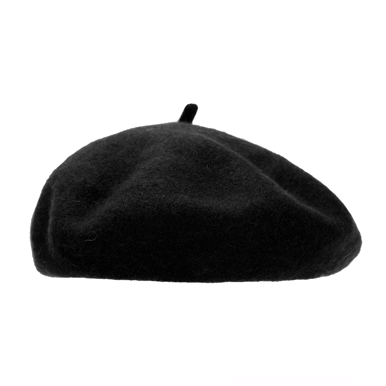 Beret French Wool - Однотонный шерстяной берет для женщин —