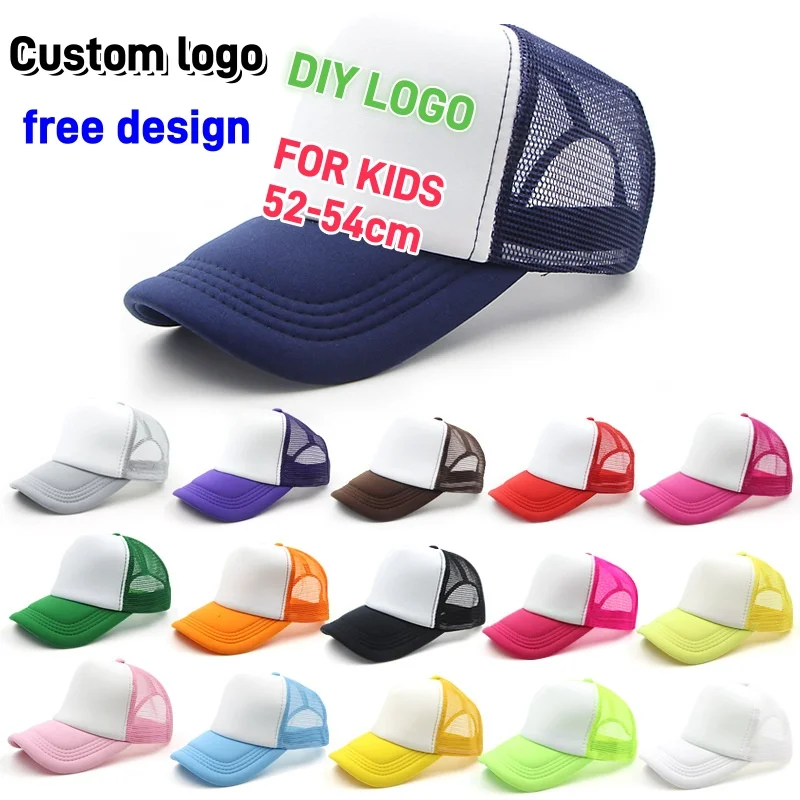 Trucker Cap Mesh - Детская регулируемая сетчатая шляпа дальнобойщика с