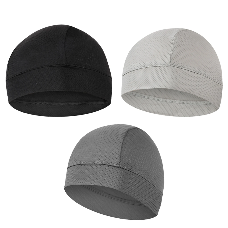 Skull Cap Helmet Liner - Летняя тонкая дышащая сетчатая шапка-бини с