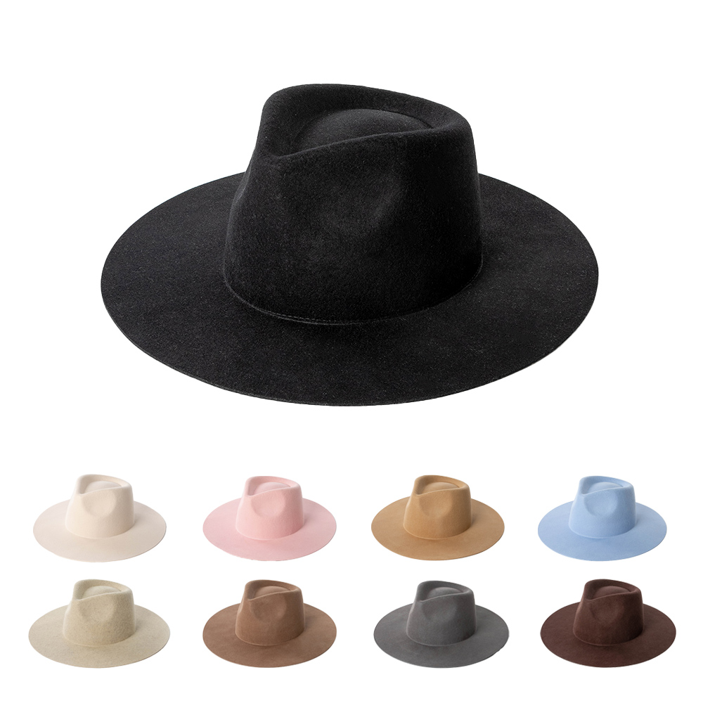 Fedora Hat Wool - Шляпа Fedora из 100% шерсти с