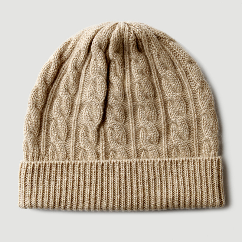 Шапка-бини из 100% чистого каш – обзор и цена Beanie Cuffed Knit