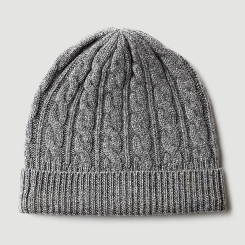 Шапка-бини из 100% чистого каш – обзор и цена Beanie Cuffed Knit