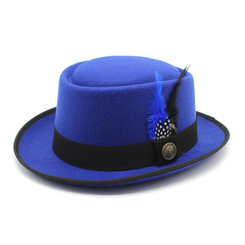 Винтажная шляпа со свиным пиро – обзор и цена Fedora Hat Wool