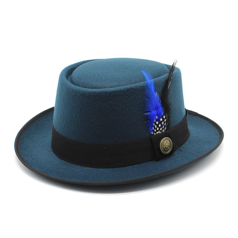 Винтажная шляпа со свиным пиро – обзор и цена Fedora Hat Wool