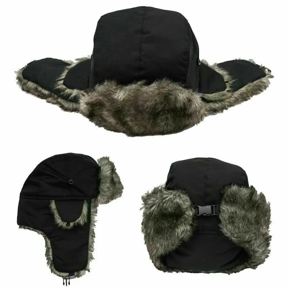 Мужская зимняя теплая водонепр – обзор и цена Winter Trapper Hat