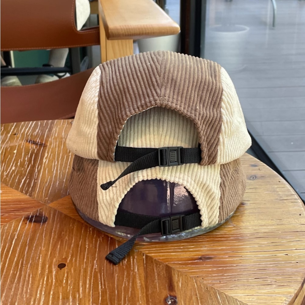 Кепка с 5 панелями и коротким  – обзор и цена Corduroy Cap 5 Panel