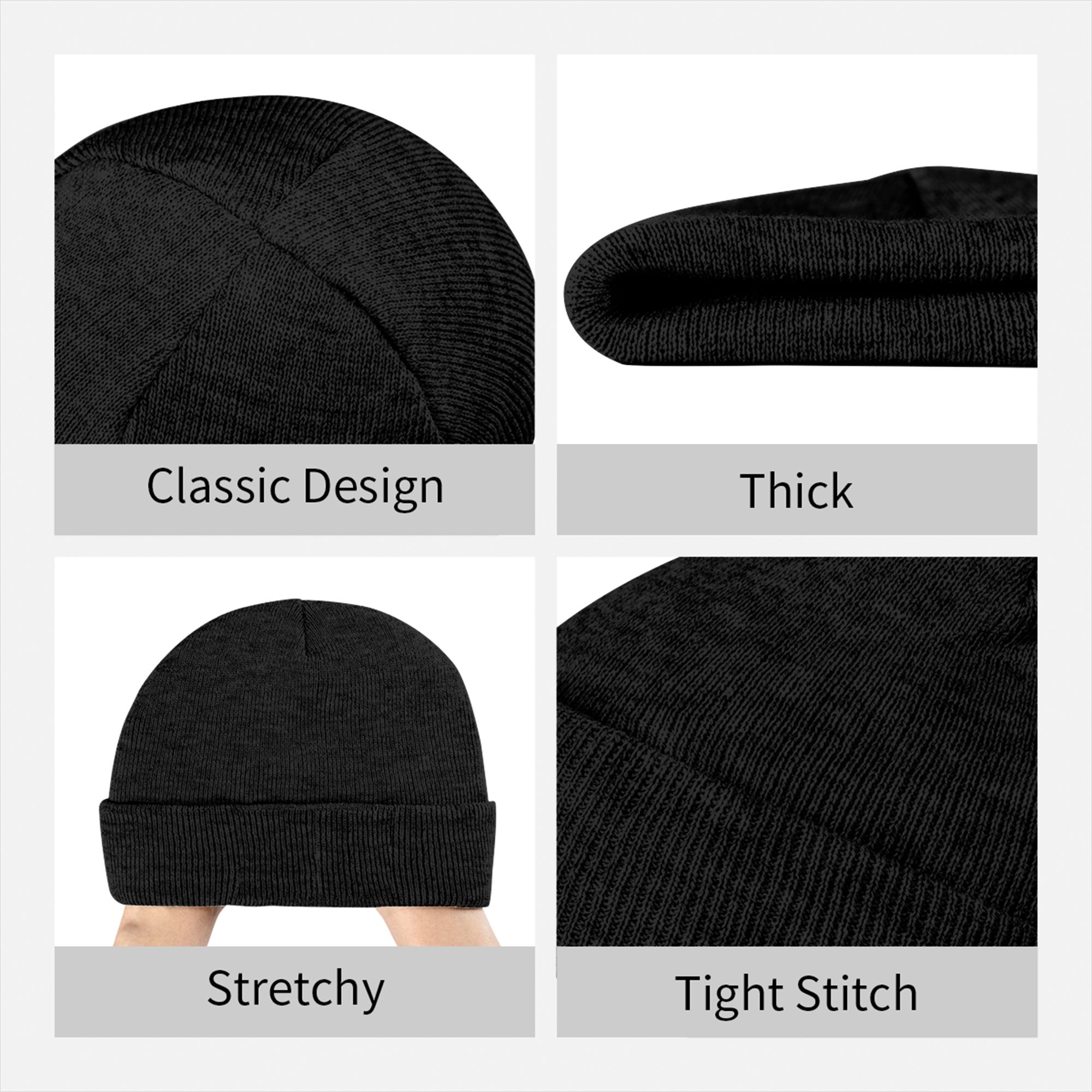 Вязаная шапка-бини Hatsune Mik – обзор и цена Beanie Cuffed Knit