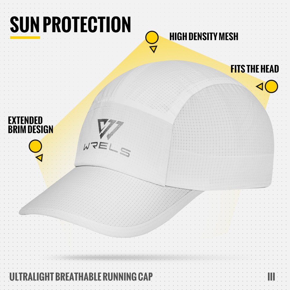 Кепка для бега WRELS, легкая т – обзор и цена Running Cap Lightweight
