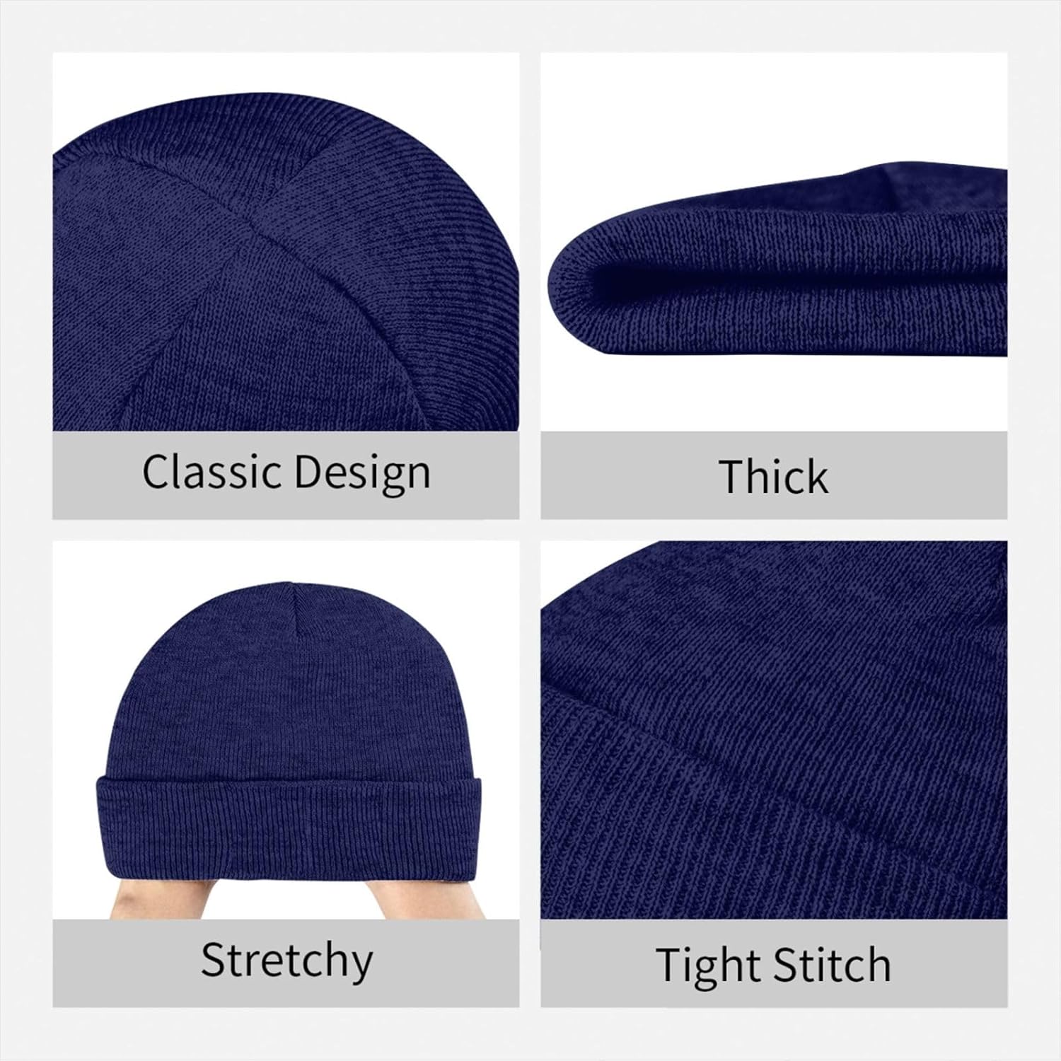 Шапка-бини для мужчин и женщин – обзор и цена Beanie Cuffed Knit