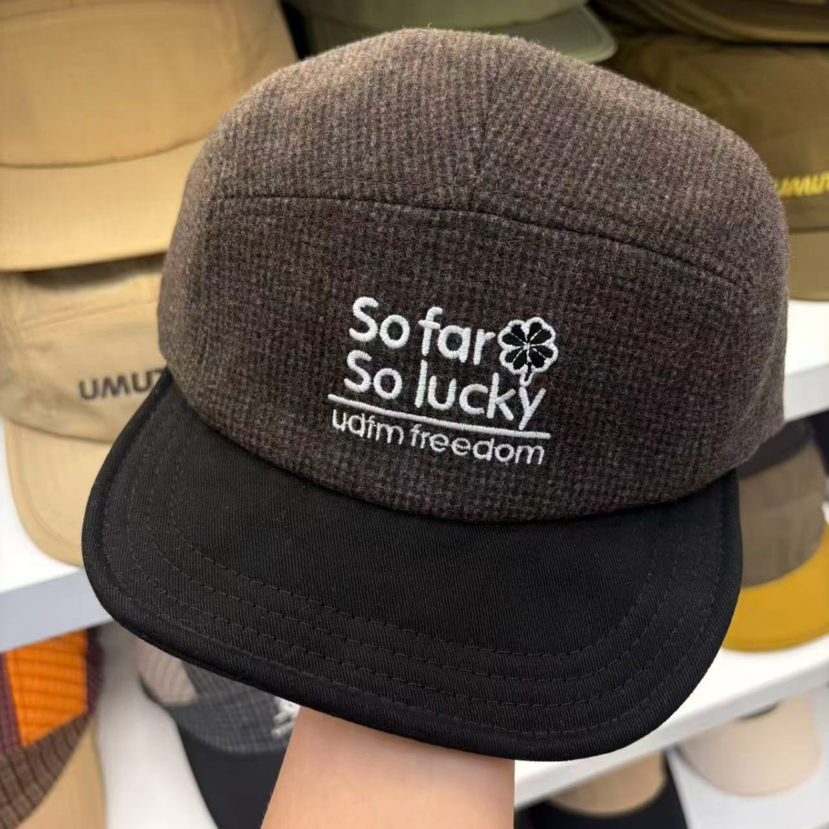 Осенне-зимняя бейсболка с выши – обзор и цена Corduroy Cap 5 Panel