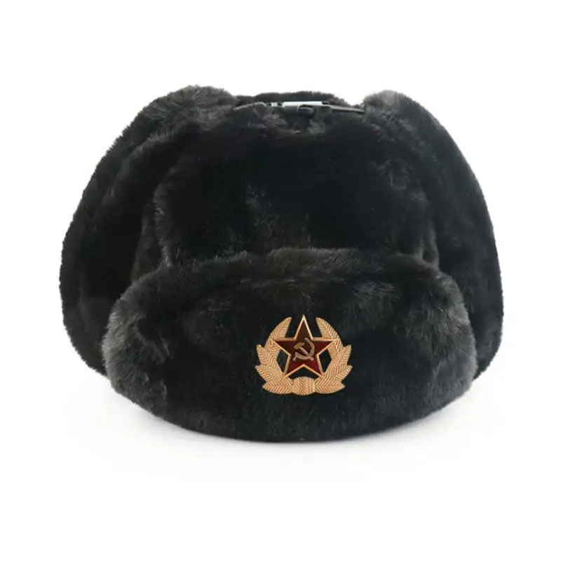 Советский значок, ушанка, мужс – обзор и цена Winter Trapper Hat