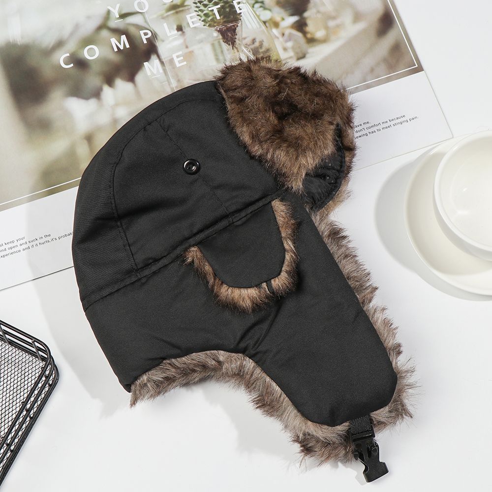 Теплая зимняя шапка-ушанка с у – обзор и цена Winter Trapper Hat