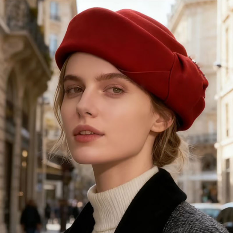 Новый классический шерстяной ф – обзор и цена Beret French Wool